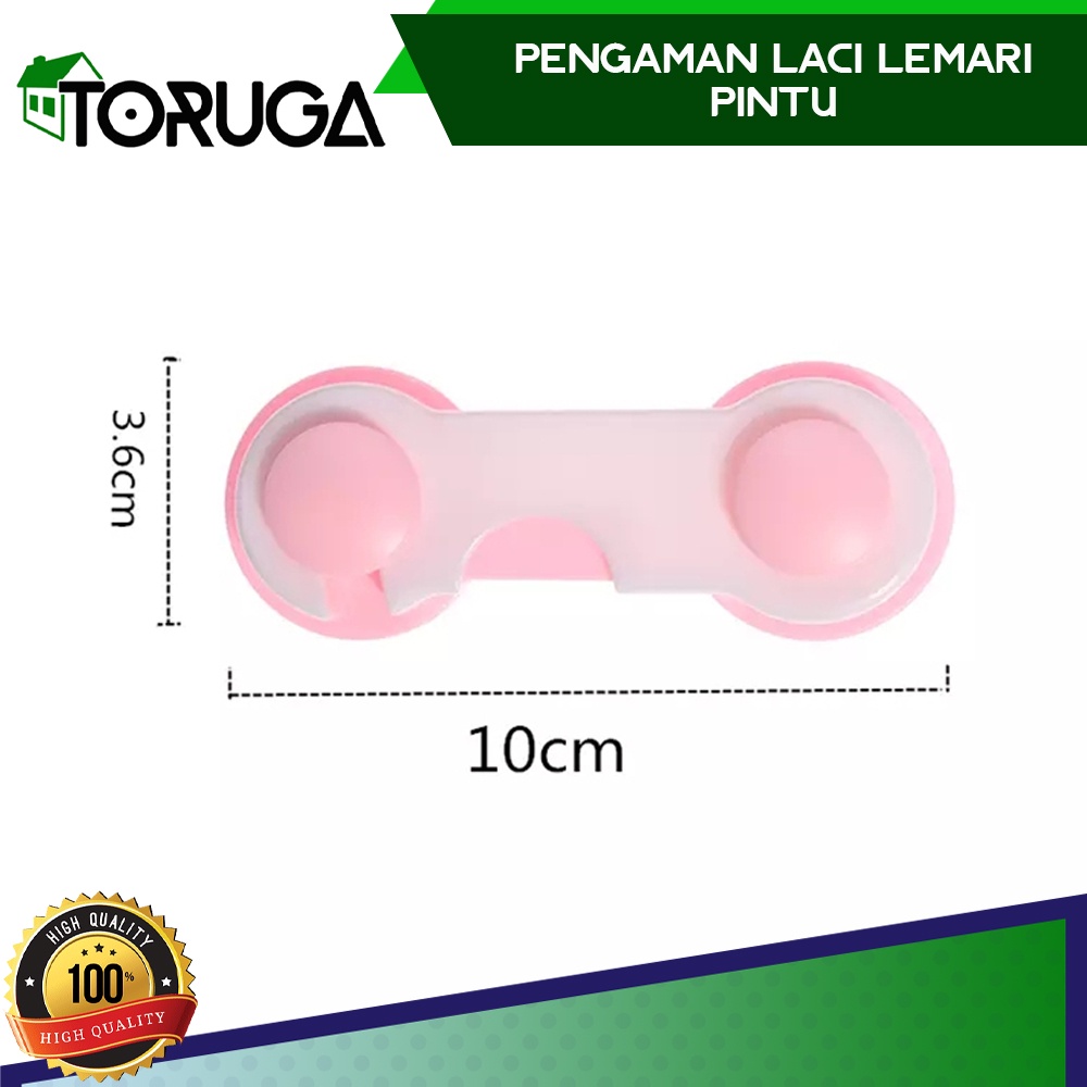 KUNCI PENGAMAN BAYI PINTU LEMARI LACI KULKAS PENGAIT BABY SAFETY LOCK