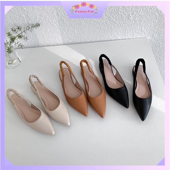 FASHION FAIR - FLATSHOES WANDA TALI KARET