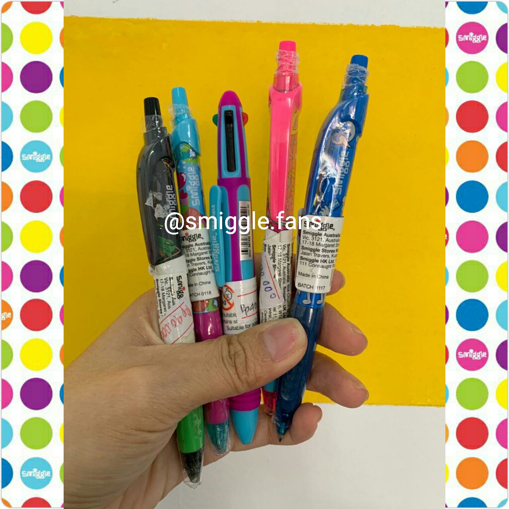 

Smiggle Scented Tri Barrel Pen Original