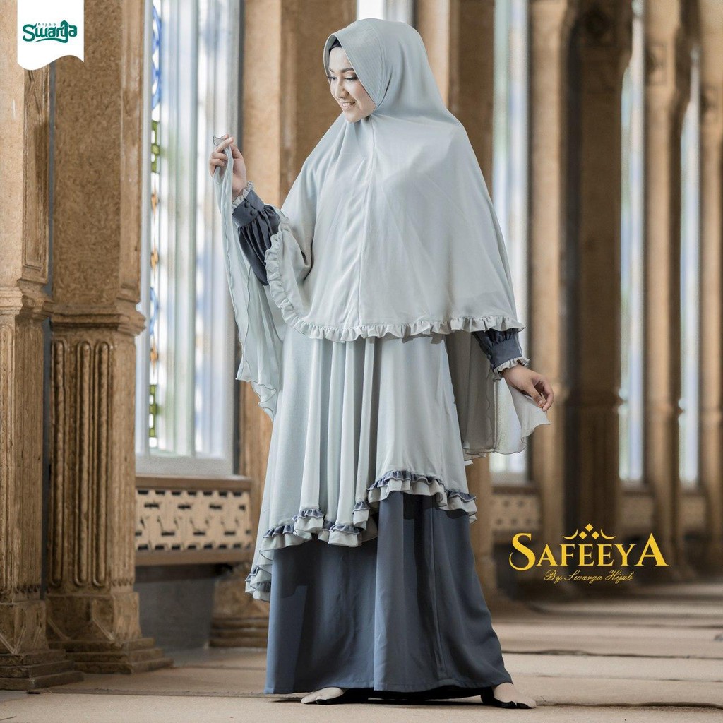 ALEXAGROSIR - SAFEEYA DRESS ICE WASH BISA MUKENA