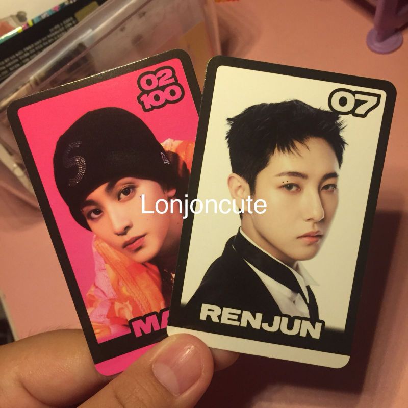pc konsep trading card b ver. renjun & mark