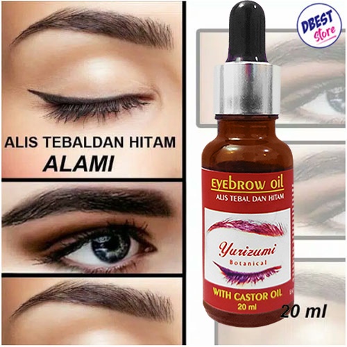 PROMO MURAH!! Alis Tebal Dan Hitam Dengan Castor Oil - Serum Penumbuh Alis Dan Penebal AliS