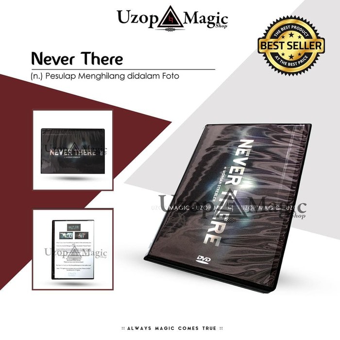 Never There (Alat Sulap, Lecture Sulap, Dvd Gimmick) - Ln19Ar