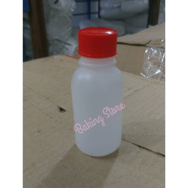 Botol Plastik 50/60cc isi 100pc - Gosend Only!!