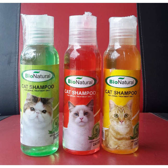 Natural cat shampoo