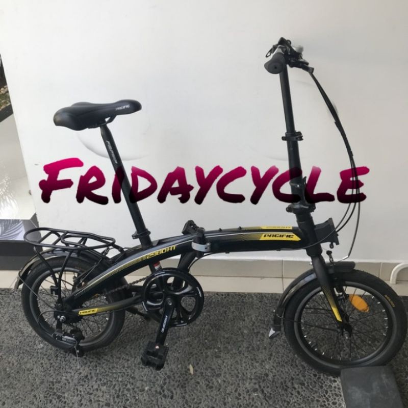 SEPEDA LIPAT PASIFIC 2980 HT 16 INCH  SPEED MURAH ANAK DEWASA