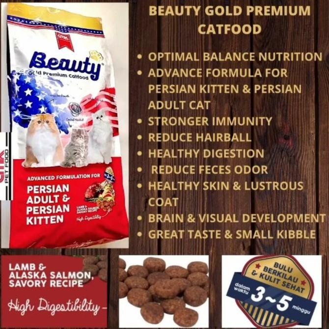 Beauty Persian 750gr Adult &amp; Kitten - Beauty Gold Premium Cat Food