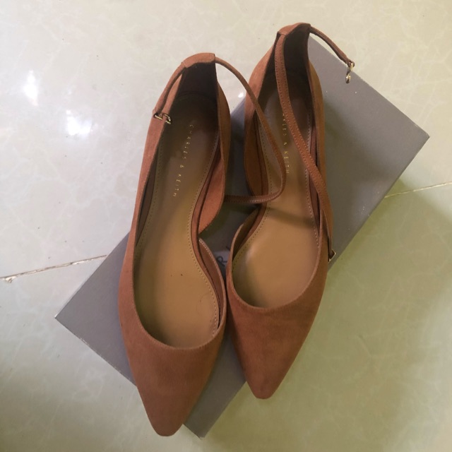Charles & Keith Flat Shoes Original 100%