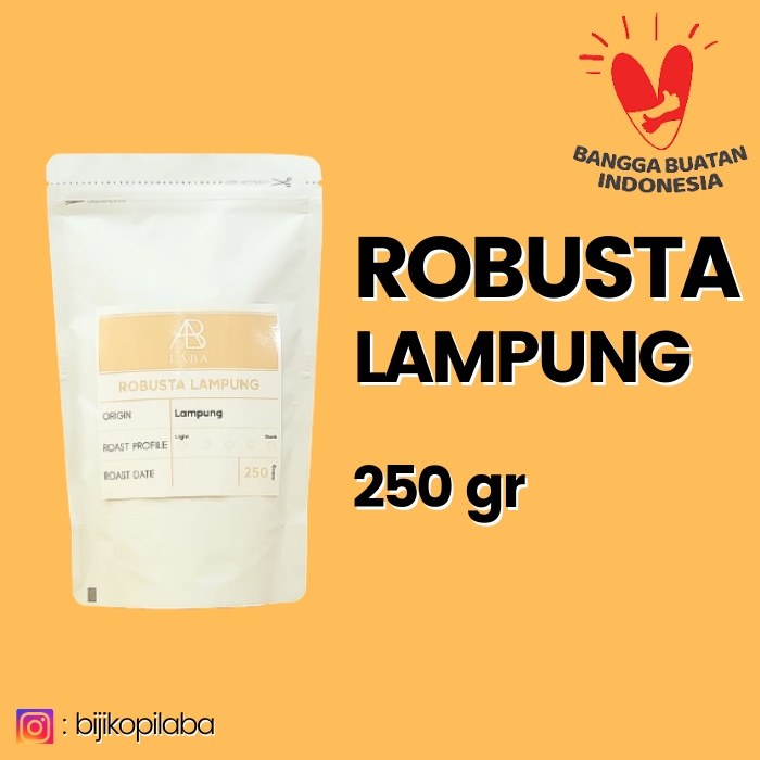 

Kopi Robusta LAMPUNG PREMIUM 250 gram
