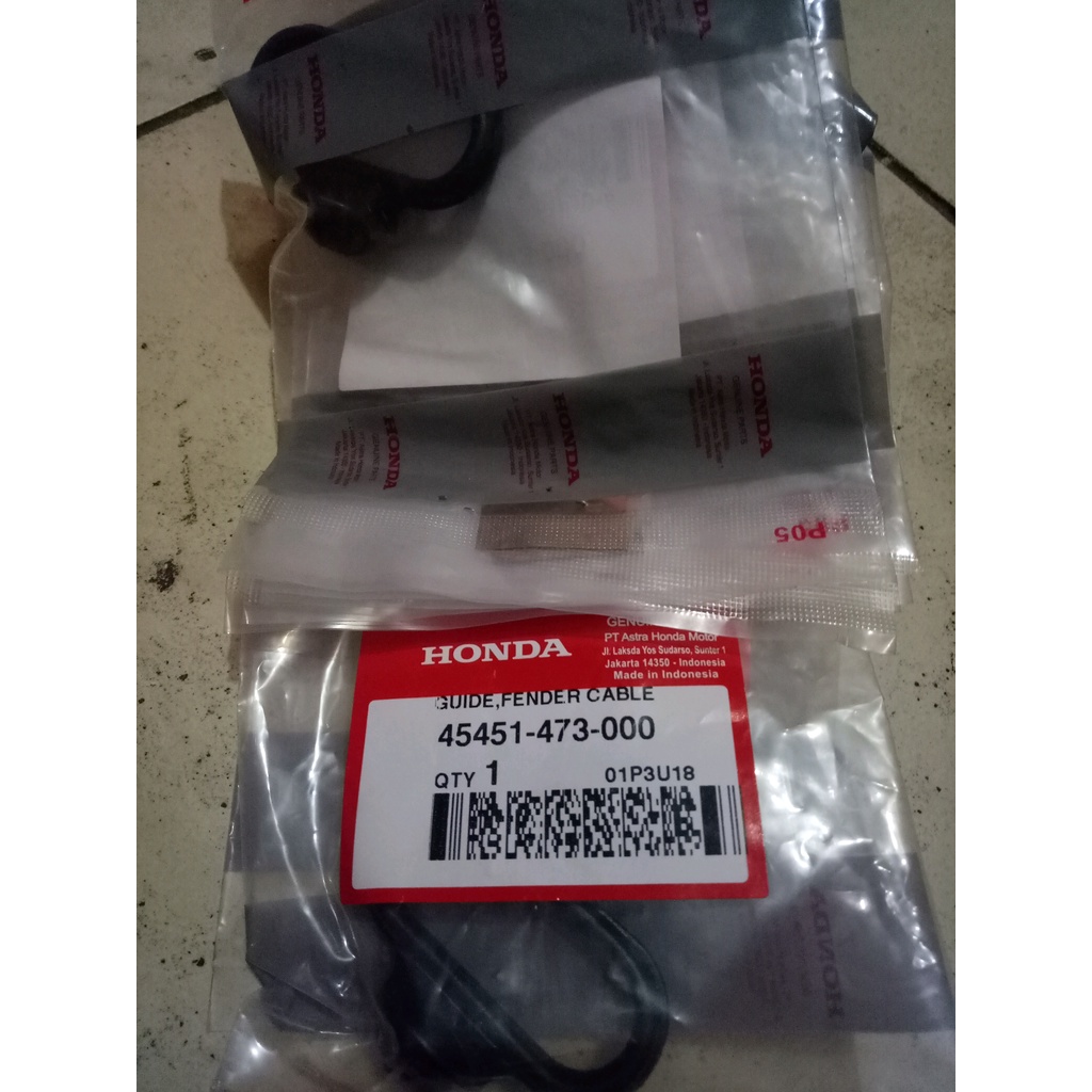 karet klem spakbor depan honda win ORIGINAL AHM