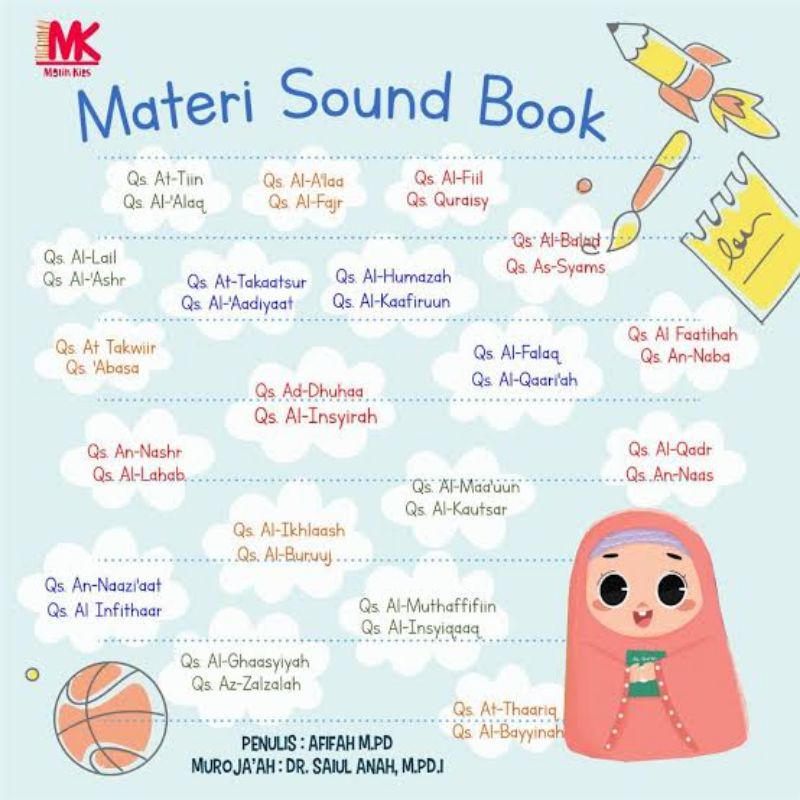 SOUND BOOK JUZ AMMA FOR BABY AND KIDS