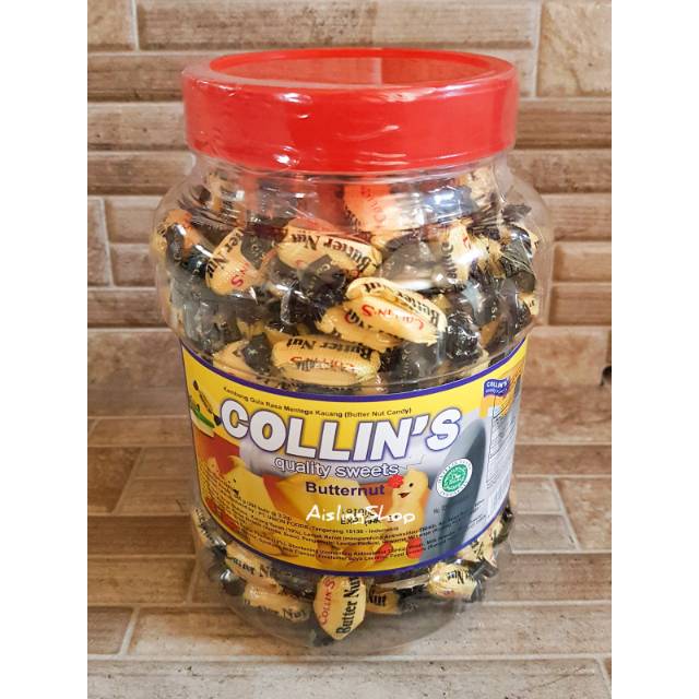 

Permen Collin's Butternut Toples 665gr (208×3.2gr)