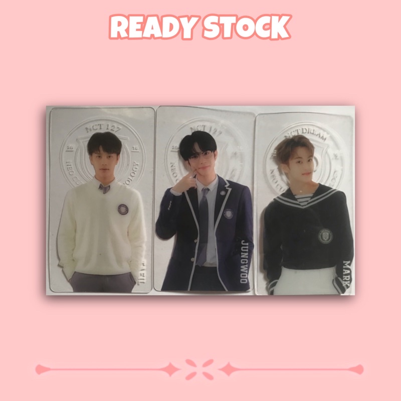 [Ready] Clearbookmark B2S Mark NCT Dream Jungwoo Taeil NCT 127