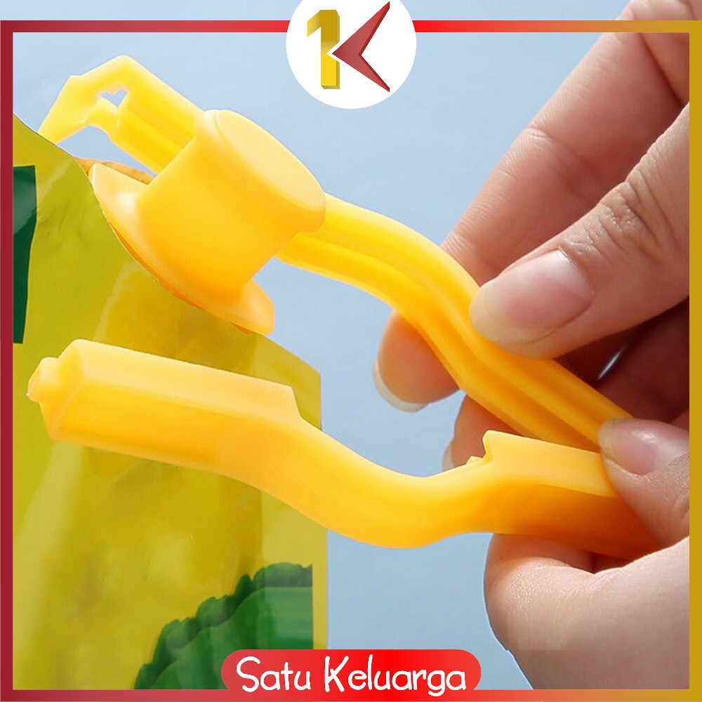 SK-C175 Klip Segel Plastik Penutup Makanan Clip Penjepit Kemasan Snack Makanan Food Sealer Murah