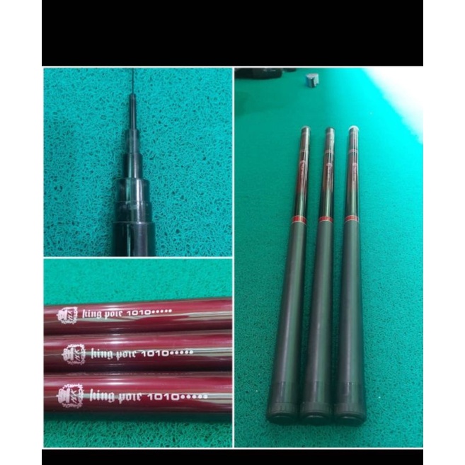 tegek gabus atau joran dudul panjang 10meter packing pakai pipa