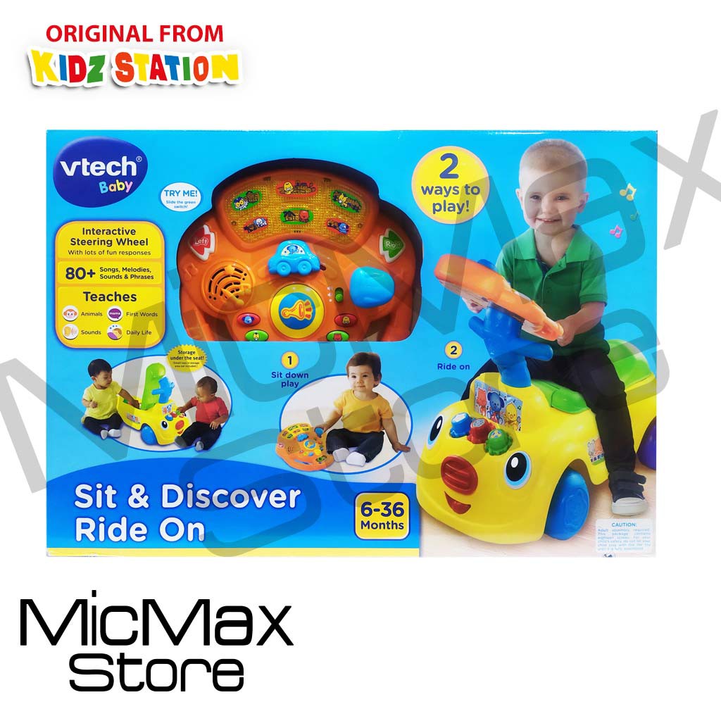 vtech sit and discover ride on