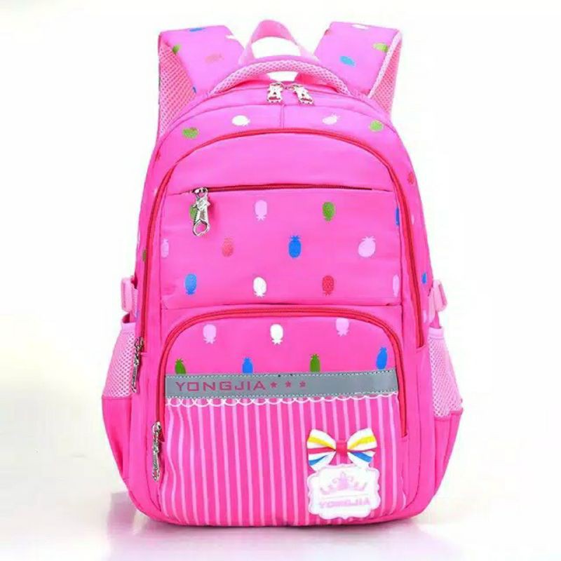 COD SALE 2.2 - TAS RANSEL ANAK WANITA BERMOTIF NANAS BAHAN KUALITAS | RANSEL ANAK | RANSEL NANAS | TAS NAVY | TAS PINK | TAS HITAM | TAS NAVY | TAS RESLETING