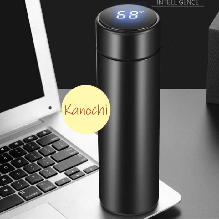 SMART TUMBLER 500Ml Thermos Temperature LED Display Vaccum Termos Suhu