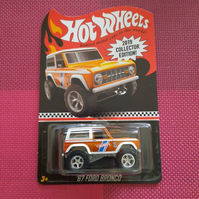 Hot Wheels 67 Ford Bronco Collector Edition