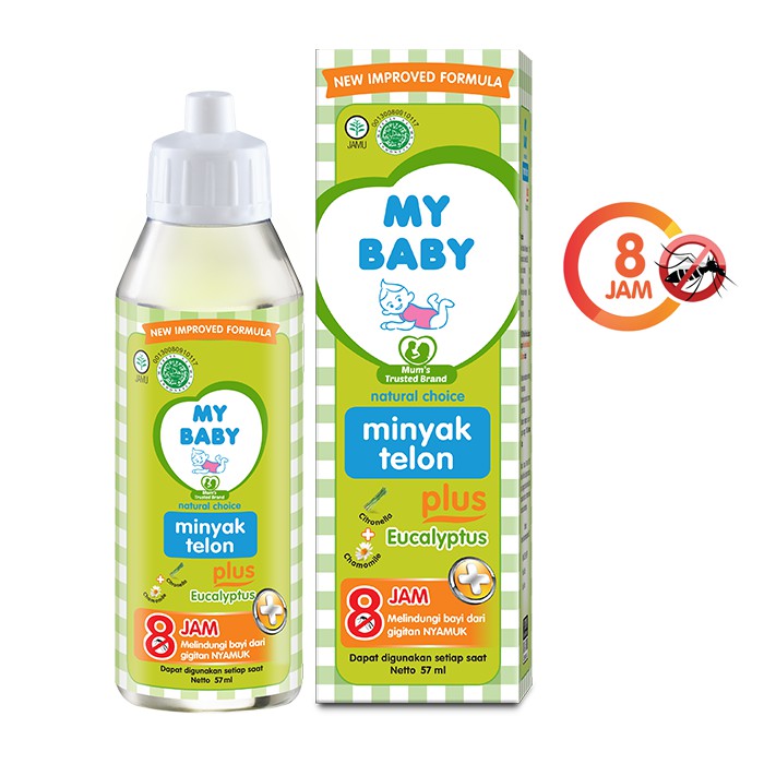 My Baby Minyak Telon Plus 8 Jam - Kabakids Store