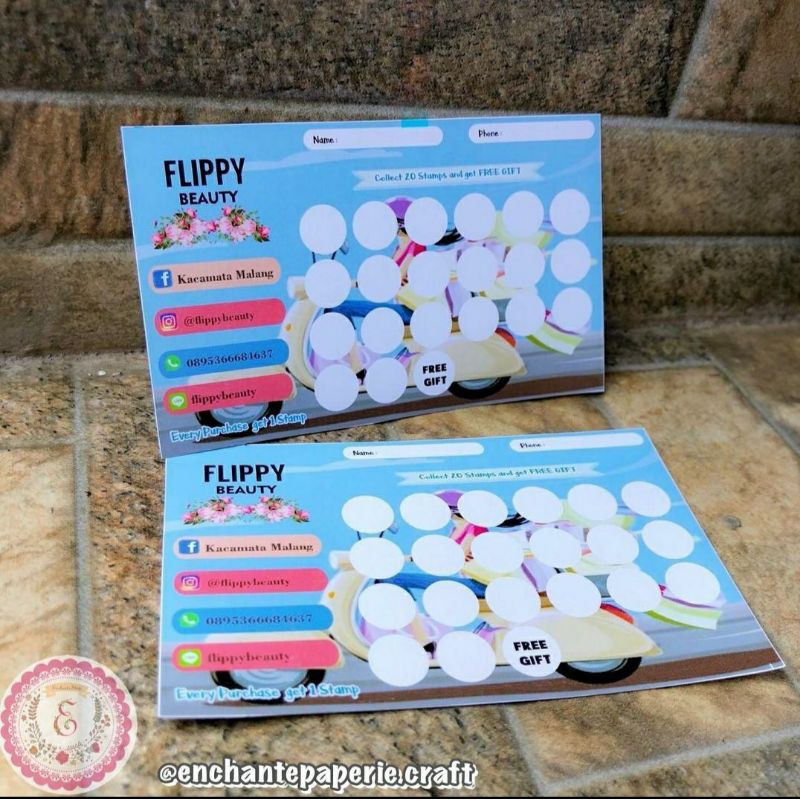 

Promofion Card Kartu Loyalty Onlineshop Custom