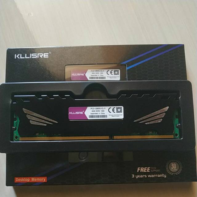 RB22 Memory RAM HeatSink 4GB - 8GB DDR3 PC12800 - 1600MHz Khusus AMD
