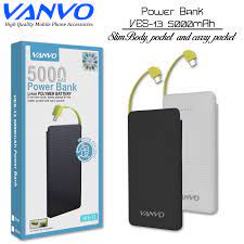 POWERBANK/PB VANVO SLIM VES-13 5000MAH