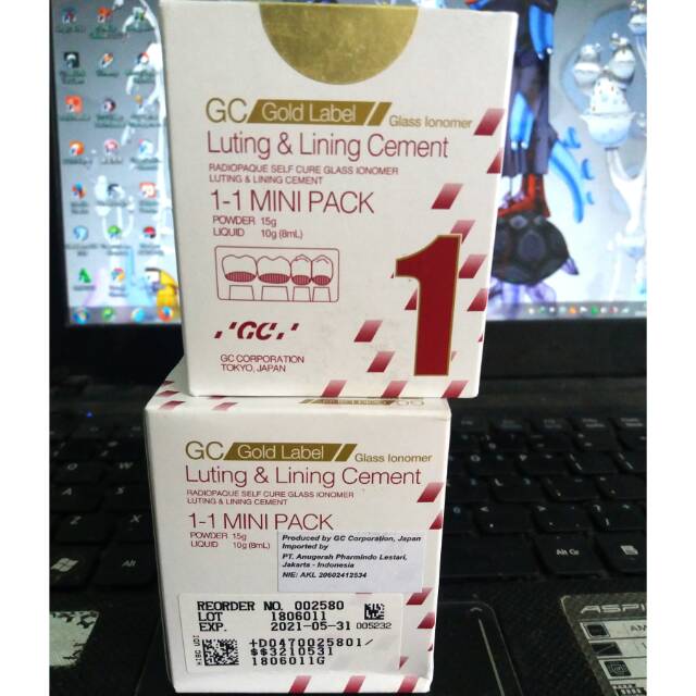 GC Fuji I luting & lining cement 1