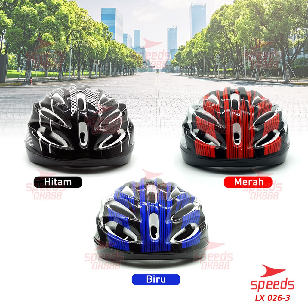 Helm Sepeda Gowes MTB Minion Dewasa Cycling Unisex Helmet Pelindung Kepala untuk Pria / Wanita 026-1 merah biru hitam abu abu grey