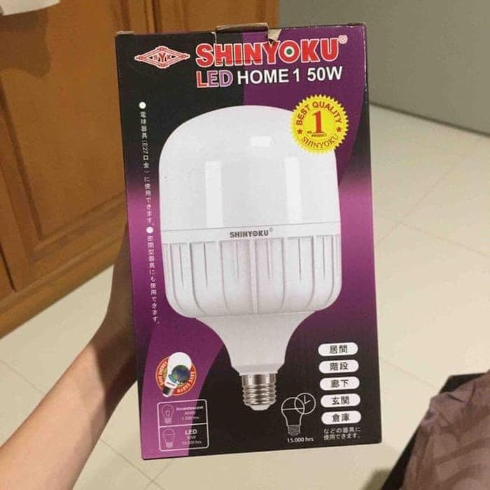 Lampu Led Shinyoku Home 50 Watt Capsule / Lampu Shinyoku 50w / Lampu Bohlam 50 Watt / Lampu Led 50w