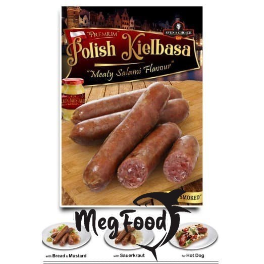 

Seven's Choice Smoked Polish Kielbasa Sausage 80 Gr