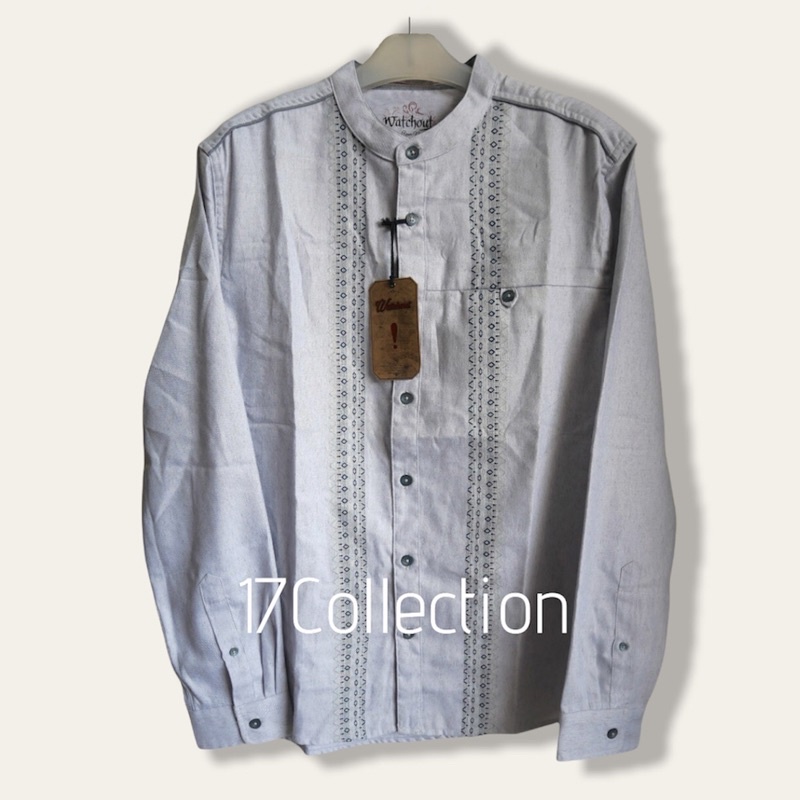 kemeja Koko kemko Watchout Original pakaian pria