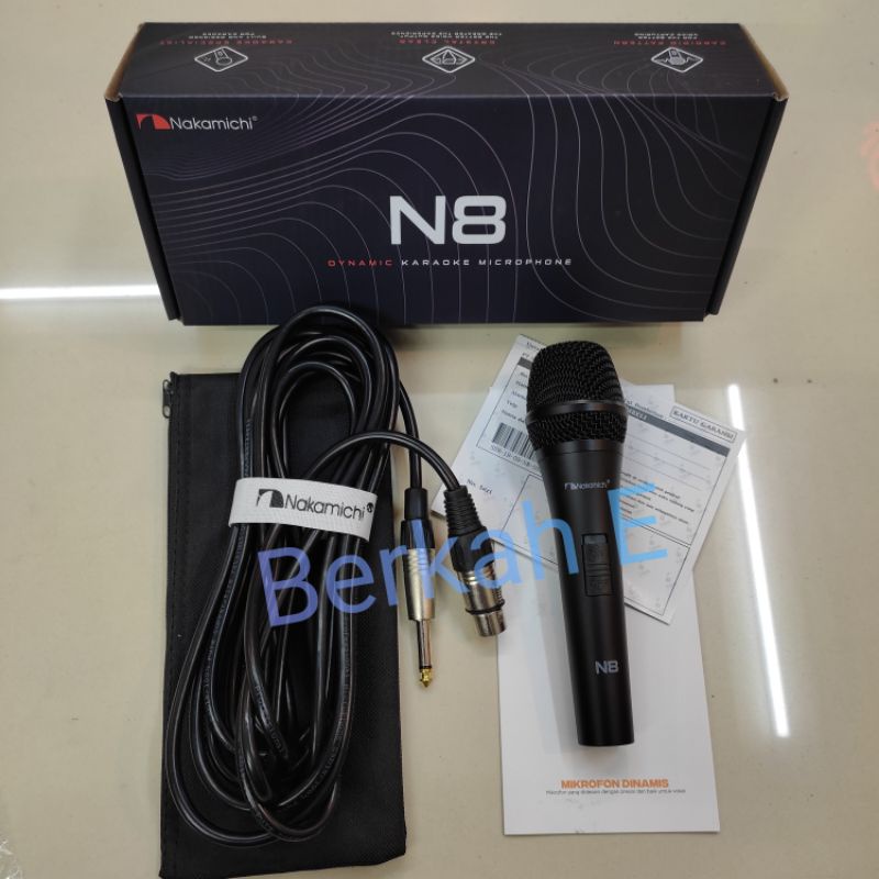 Mic Kabel Nakamichi N8 / Mic Dynamic Original