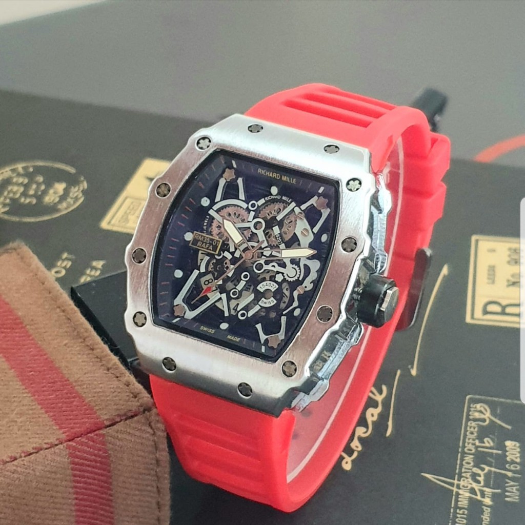 Jam Tangan Rm Crono / Jam tanggal Aktif / Jam Tangan Pria Dan Wanita / Jam Tangan Model Terbaru