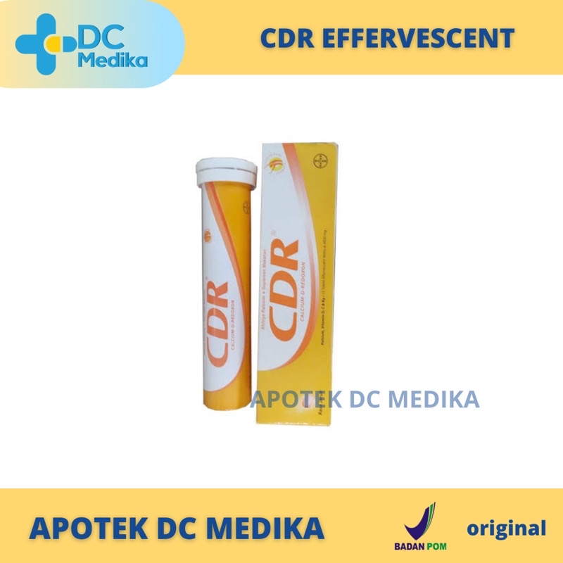 CDR Effervescent / Multivitamin / Vitamin C / Vitamin daya tahan tubuh