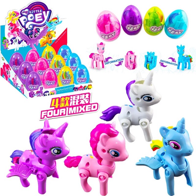 Mainan telur little pony surprise egg murah