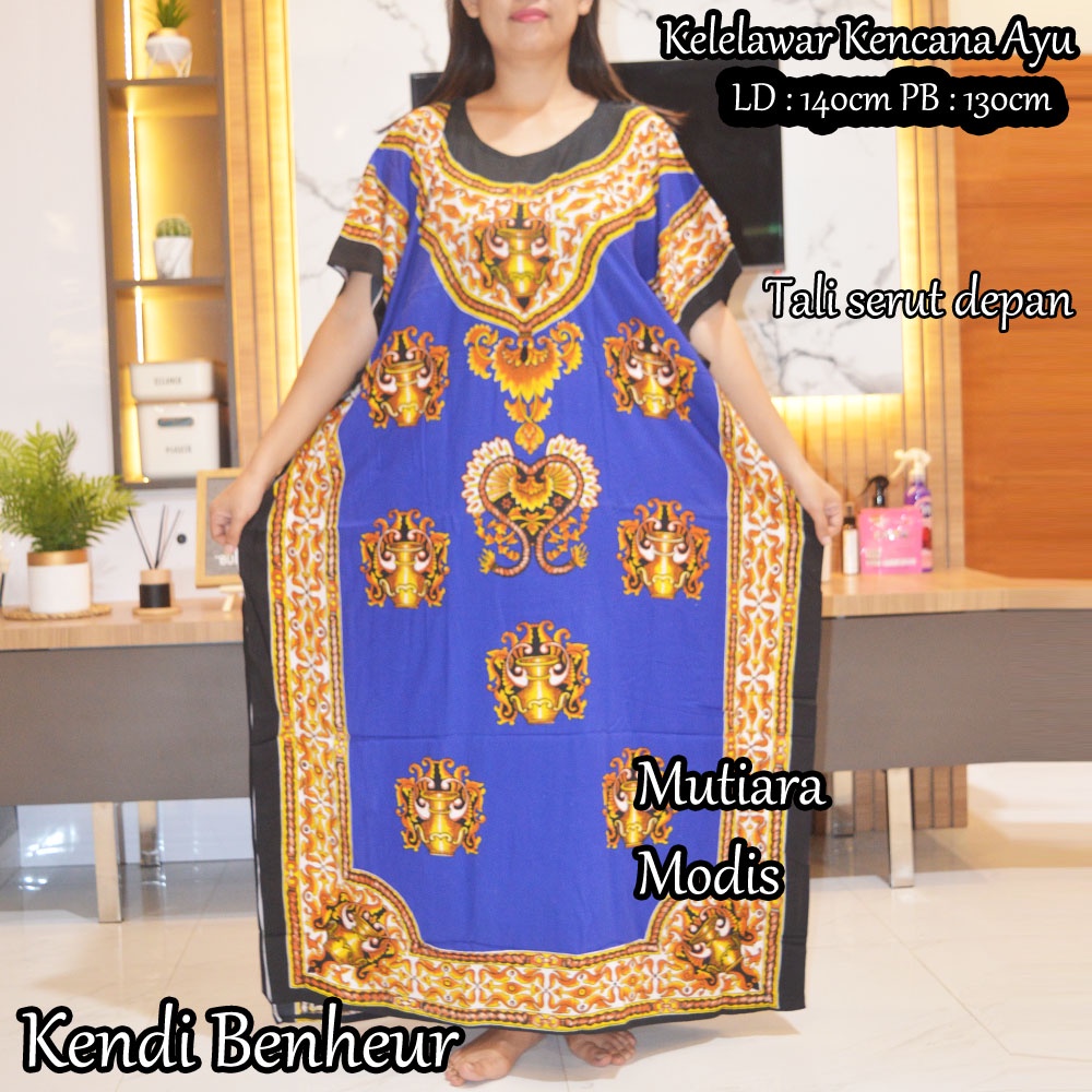 Daster kelelawar Jumbo kencana Ayu motif VAS