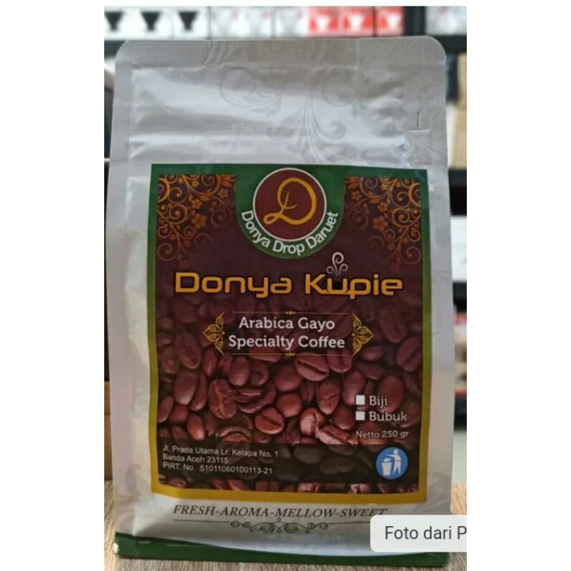 

Kopi Arabika Arabica Gayo Specialty Coffee 250gr x 2 pack