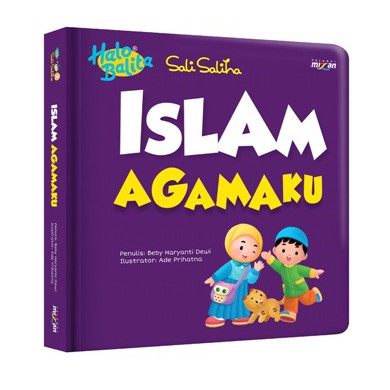 [Mizan Jakarta] Halo Balita Sali Saliha Islam Agamaku Boardbook