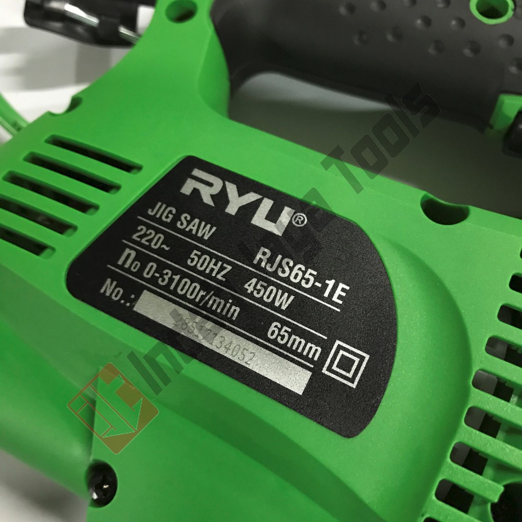 RYU RJS65-1E Mesin Jigsaw LASER Quick Change Jig saw Gergaji Kayu Triplek