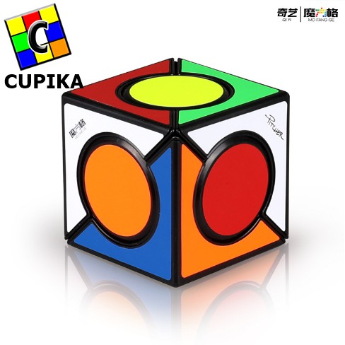 RUBIK 3x3 SIX SPOT QIYI MOFANGE FANGYUAN Blackbase