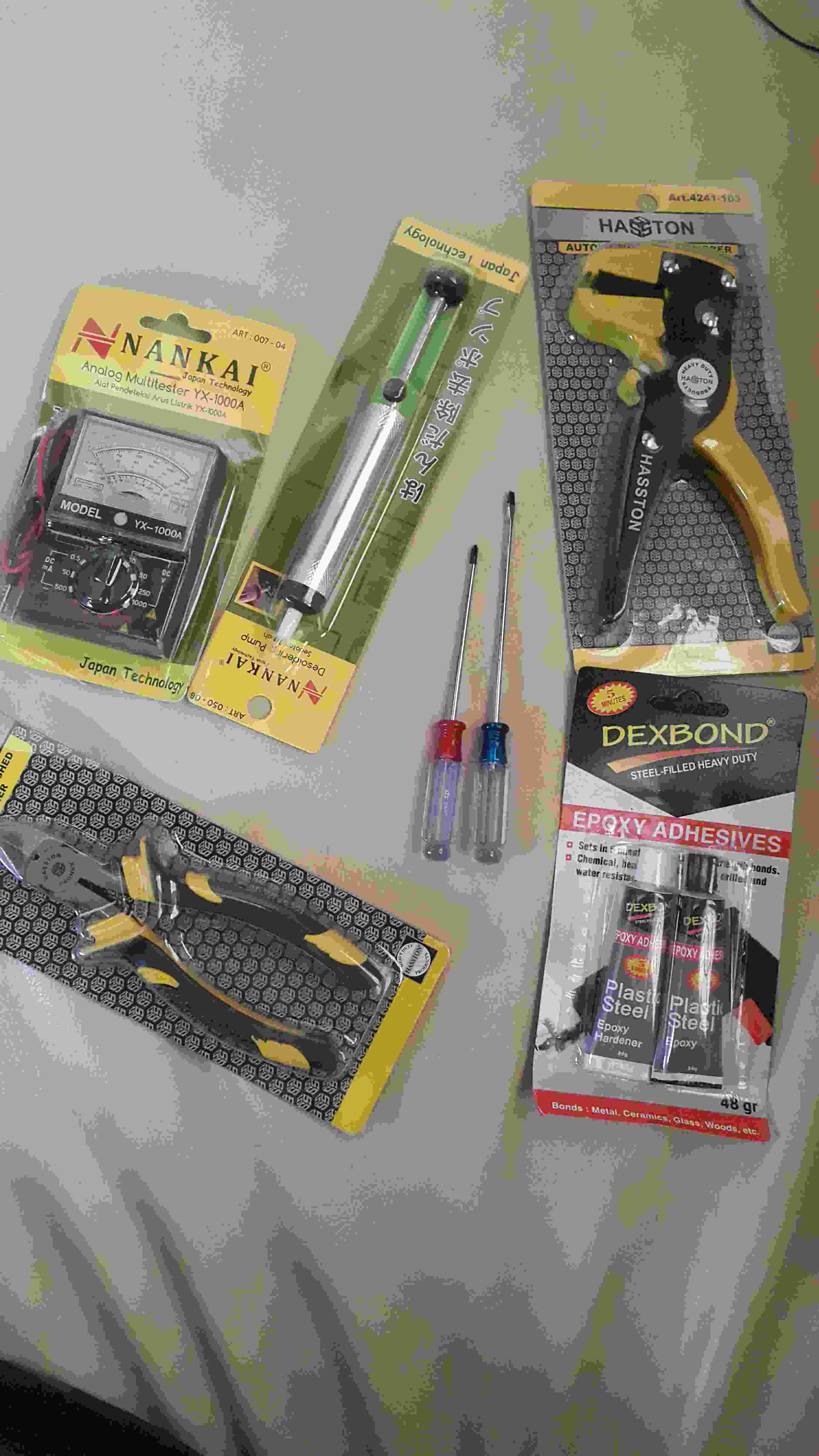 Tang Kupas Potong Kabel Hasston