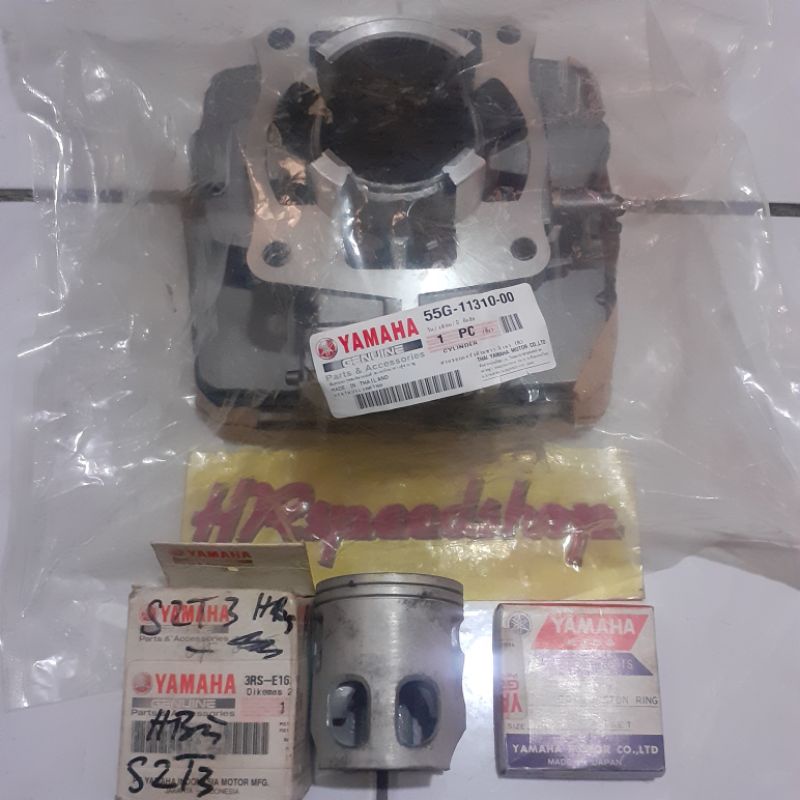 Blok Block Cylinder 55G00 piston yamaha Rxz Rzr milenium catalyzer bukan IMHOO