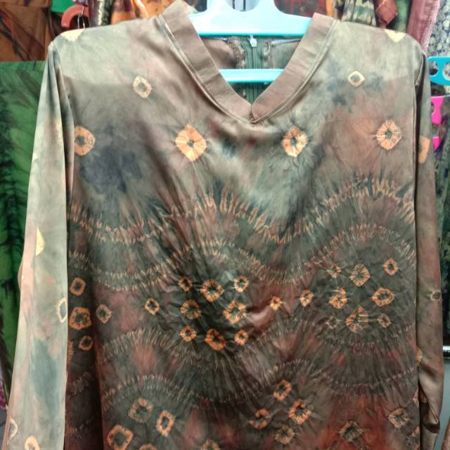 Atasan jumputan palembang