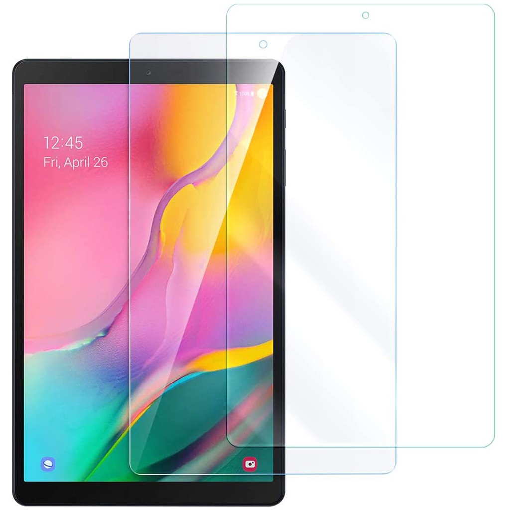 CLEAR TEMPERED GLASS GALAXY SAMSUNG TAB A 10.1 inch S-Pen / Non S-Pen 2016 (T580 - T585 - P580 - P585) / 2019 (T510 - T515)  / TAB A 10.5 2018 (T590-T595) / TAB A 9.7 inch 2015 (T550 - T555 - P550 - T555)