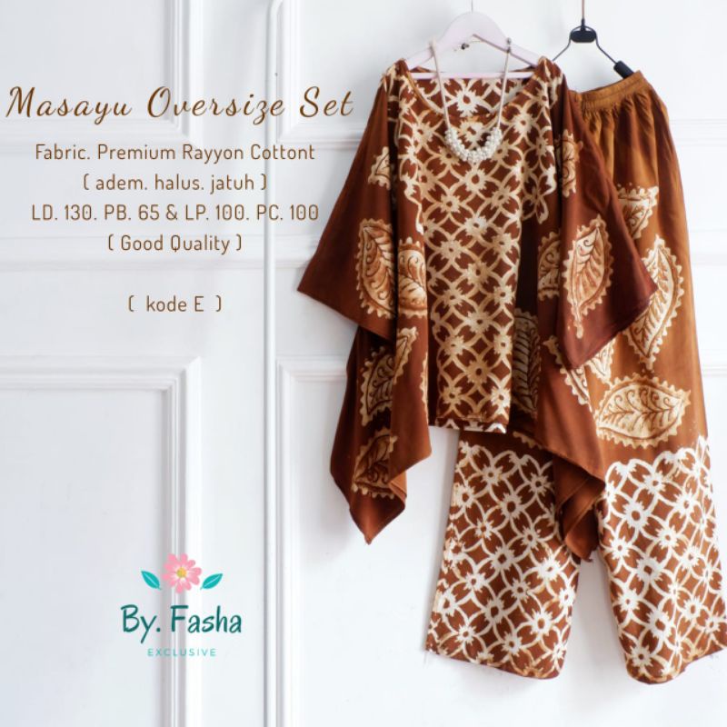 Masayu oversize set