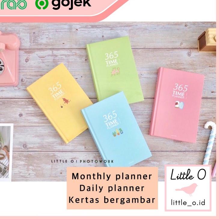 

svlu183 RESTOCK ! 365 Time Planner /agenda tahunan/notebook planner/weekly planner/notebooklucu Special Promo