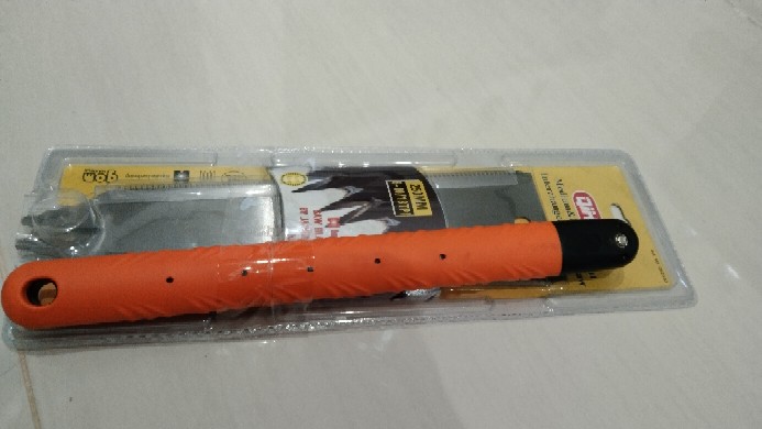 Gergaji Jepang Double Edge Rip Cut Dan Cross Cut - Diy Woodworking