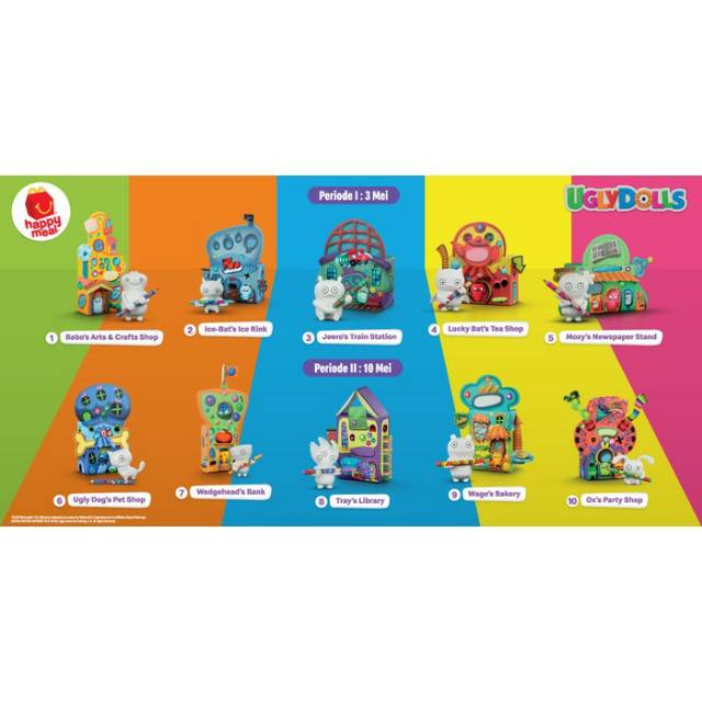 mcdonalds toys uglydolls