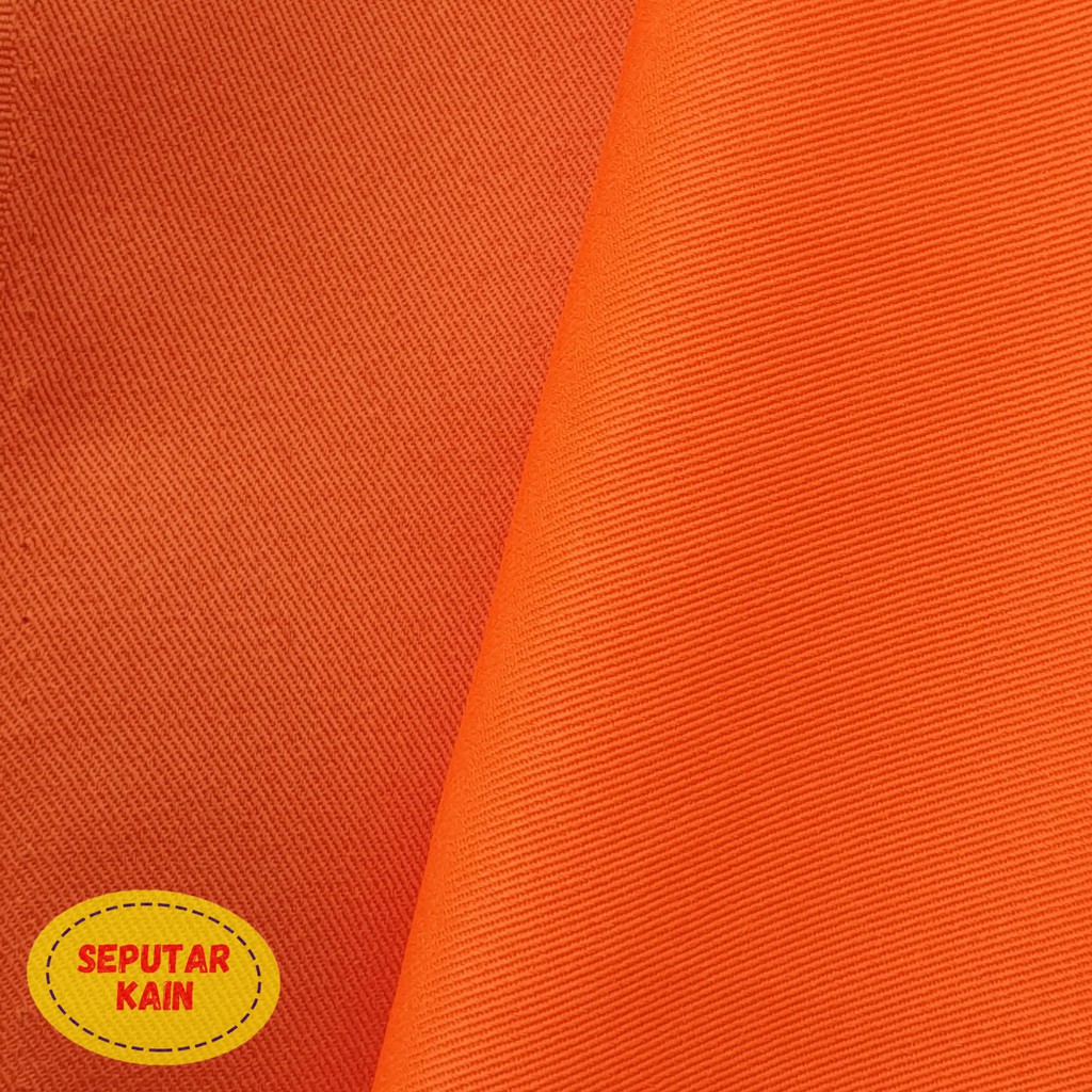 Kain Twill Poly/PE (Orange)